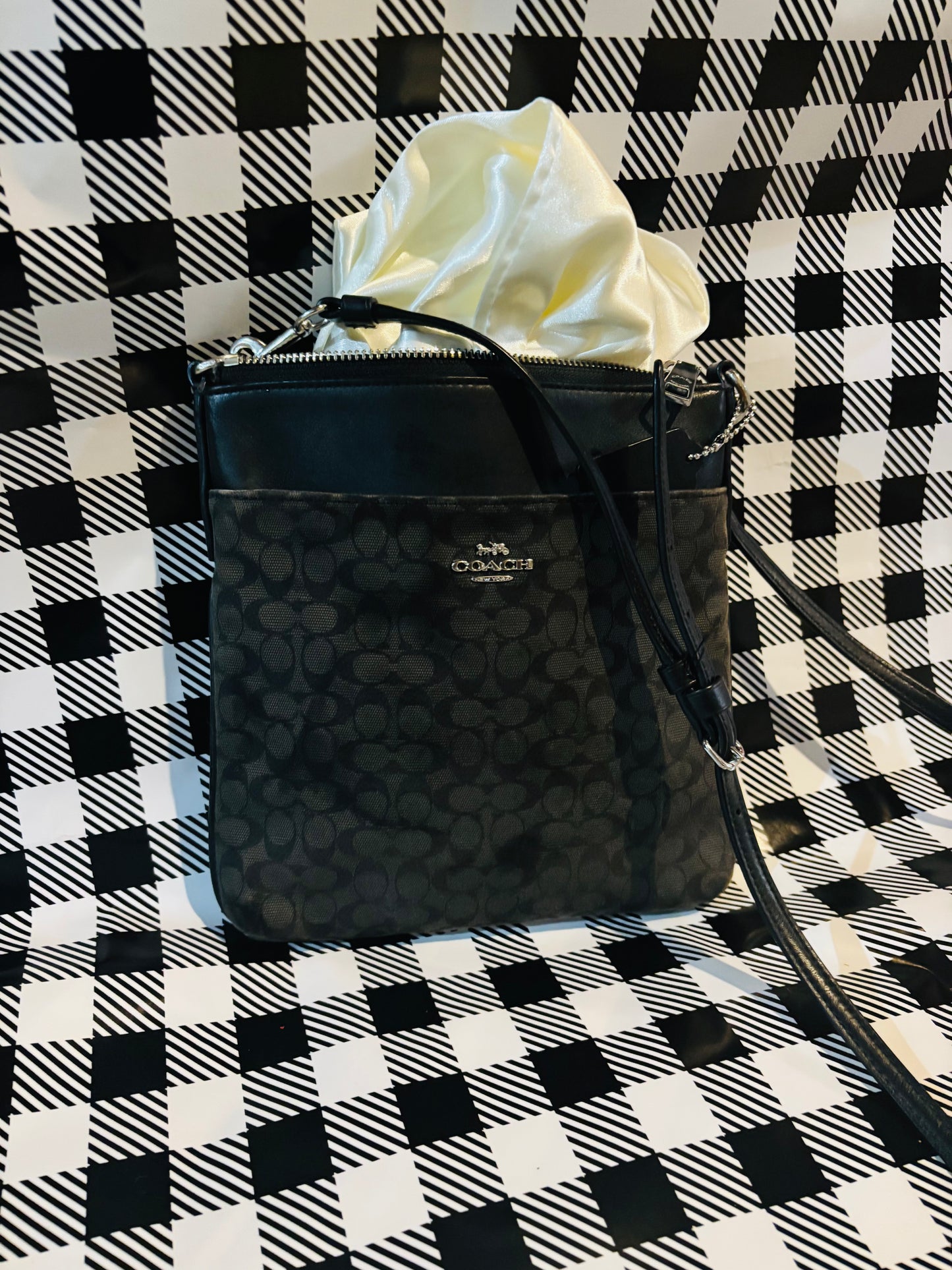 Black Coach Crossbody